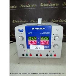 BK PRECISION 1673 TRIPLE OUTPUT DC POWER SUPPLY (print sequence:) 67350