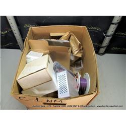 BOX: ELECTRONICS-WIRE, POWER SUPPLIES