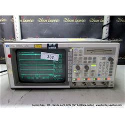HP 54542A 500MHZ OSCILLOSCOPE (print sequence:) 67593 S767706