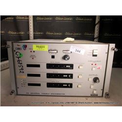 SCHLUMBERGER 410 UNIVERSAL TUNABLE DISCRIMINATOR (print sequence:) 67592 S516559