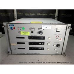 SCHLUMBERGER 410 UNIVERSAL TUNABLE DISCRIMINATOR (print sequence:) 67591 S856057