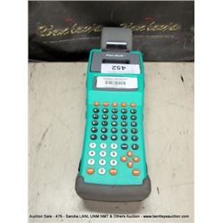 PAN-QUIK PRINTER (print sequence:) 43725