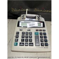 CADIO HR-150TE CALCULATOR (print sequence:) 43745
