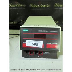 BIO RAD 200/2.0 POWER SUPPLY