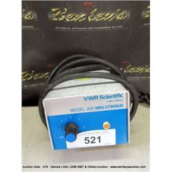 VWR 200 MINI STIRRER
