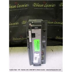 MODICON 685 PROGRAMMABLE CONTROLLER (print sequence:) 1500189