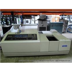 PERKIN ELMER 330 SPECTROPHOTOMETER (print sequence:) 43113