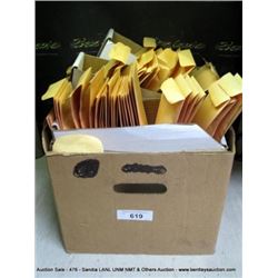 BOX: ASSORTED ELECTRICAL CONNECTORS, SCREWS