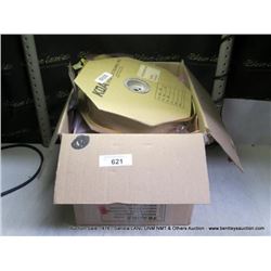 BOX: ASSORTED ELECTRICAL CONNECTORS, CAPACITORS