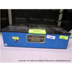 SPECTROLINE TR-302 TRANSILLUMINATOR (print sequence:) I-064
