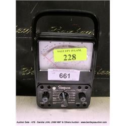 SIMPSON 260 (print sequence:) I-228