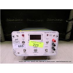 POWER DESIGN 6050 UMV DC SOURCE (print sequence:) I-223