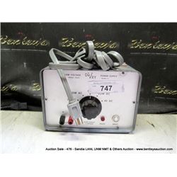 DEVRY MARK III POWER SUPPLY