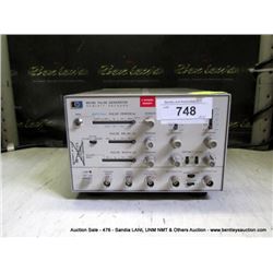 HP 8013B PULSE GENERATOR (print sequence:) I-022