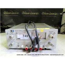 HP 6237B TRIPLE OUTPUT POWER SUPPLY (print sequence:) I-019