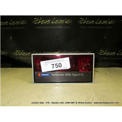 DORIC TRENDICATOR 400A TYPE K/DEGREE C