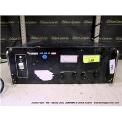 SORENSON DCR 300-6B POWER SUPPLY (print sequence:) I-240