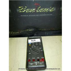 FLUKE 87 TRUE RMS MULTIMETER (print sequence:) I-189