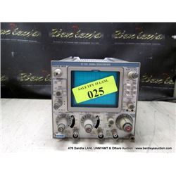 TEKTRONIX SC504 80MHZ OSCILLOSCOPE (print sequence:) I-025