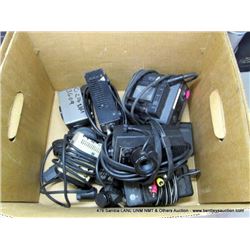 BOX: POWER SUPPLIES & MICROSCOPE LENSES (print sequence:) 3609