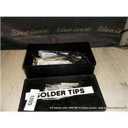 BOX: SOLDERING TIPS