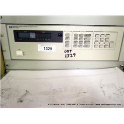 HP 6625A SYSTEM DC POWER SUPPLY