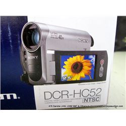 SONY DCR-HC52 ????????????? (print sequence:) 43589