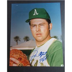 Autographed 8X10 Photograph Jim Catfish Hunter Oakland A's