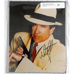 WARREN BEATTY "AS DICK TRACY" AUTOGRAPH 8x10