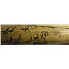 Image 6 : AUTOGRAPHED CRACKED BAT - 18 UNIDENTIFIED SIGNATURES - LOUISVILLE SLUGGER