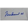 Image 2 : MUHAMMAD ALI AUTOGRAPHED / MATTED  5 x 7 w/COA