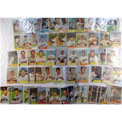 1954 BOWMAN BASEBALL LOT (83 CDS) MOSTLY ALL DIFFERENT -- MAYS, CAMPY, FORD