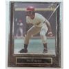 Image 2 : PETE ROSE AUTOGRAPHED CARD - LIVING LEGEND CARD & SET & 8X10 PLAQUE