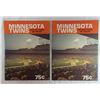 Image 4 : 6 - TWINS YEARBOOKS & PROGRAMS - 1972, '75 2-'78 YR BOOKS & 2-1978 PROGRAMS -