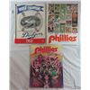 Image 1 : 1960 DODGERS YEARBOOK VGEX & 2- PHILLIES YR BOOKS 1972 & 1978 NICE