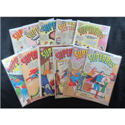 11 - SUPERBOY COMICS; #100, 101, 102, 103, 104, 105, 106,  107, 108, 109, 152