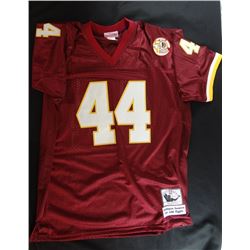John Riggins Autographed HOF Maroon Redskins Jersey Auto with COA