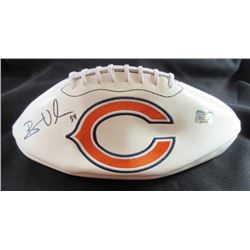 BRIAN URLACHER Signed Auto Commemorative Football Chicago Bears with COA
