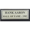 Image 3 : HANK AARON SIGNED 8X10 PHOTO MILWAUKEE BRAVES / COA by MY FAVORITE PLAYERS II