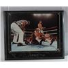Image 1 : MUHAMMAD ALI AND GEORGE FOREMAN AUTOGRAPHED 8x10  PHOTO AWESOME KNOCKOUT