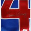 Image 6 : AUTOGRAPHED Chicago Cubs #14 ERNIE BANKS Blue Jersey with GLOBAL COA