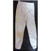 Image 1 : Bernard Gilkey  AUTOGRAPHED METS Game Used/Worn Uniform Pants  w/ COA by GLOBAL