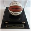 Image 1 : BOBBY JACKSON #13 AUTO DENVER NUGGETS MINI-BASKETBALL - "HAPPY BIRTHDAY  MIKE"