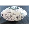 Image 3 : NY JETS TEAM SIGNED 2012 FOOTBALL (18 SIGNATURES)