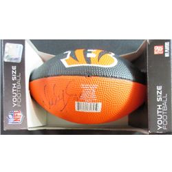 Ickey Woods Autographed Cincinnati Bengals Mini Football, NO COA