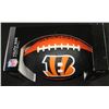 Image 3 : Ickey Woods Autographed Cincinnati Bengals Mini Football, NO COA