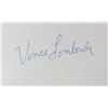 Image 2 : Authentic Autograph of Packers Hall of Fame Coach Vince Lombardi - Cut Signature