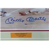 Image 2 : MICKEY MANTLE AUTOGRAPH 8x10,  FRAMED / MATTED, NO COA