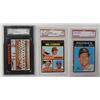 Image 3 : 15 - 1971 TOPPS GRADED BASEBALL CARDS, 2-#513 RYAN's SGC & BVG 4 - PLUS