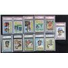 Image 4 : 47 - GRADED BASEBALL CARDS from the 70's, NICE LOT!